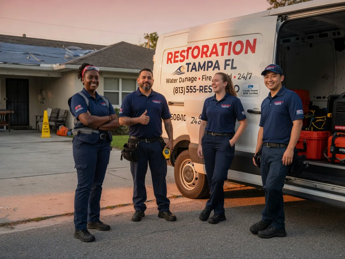 Water Damage Restoration company in Broaddus, TX